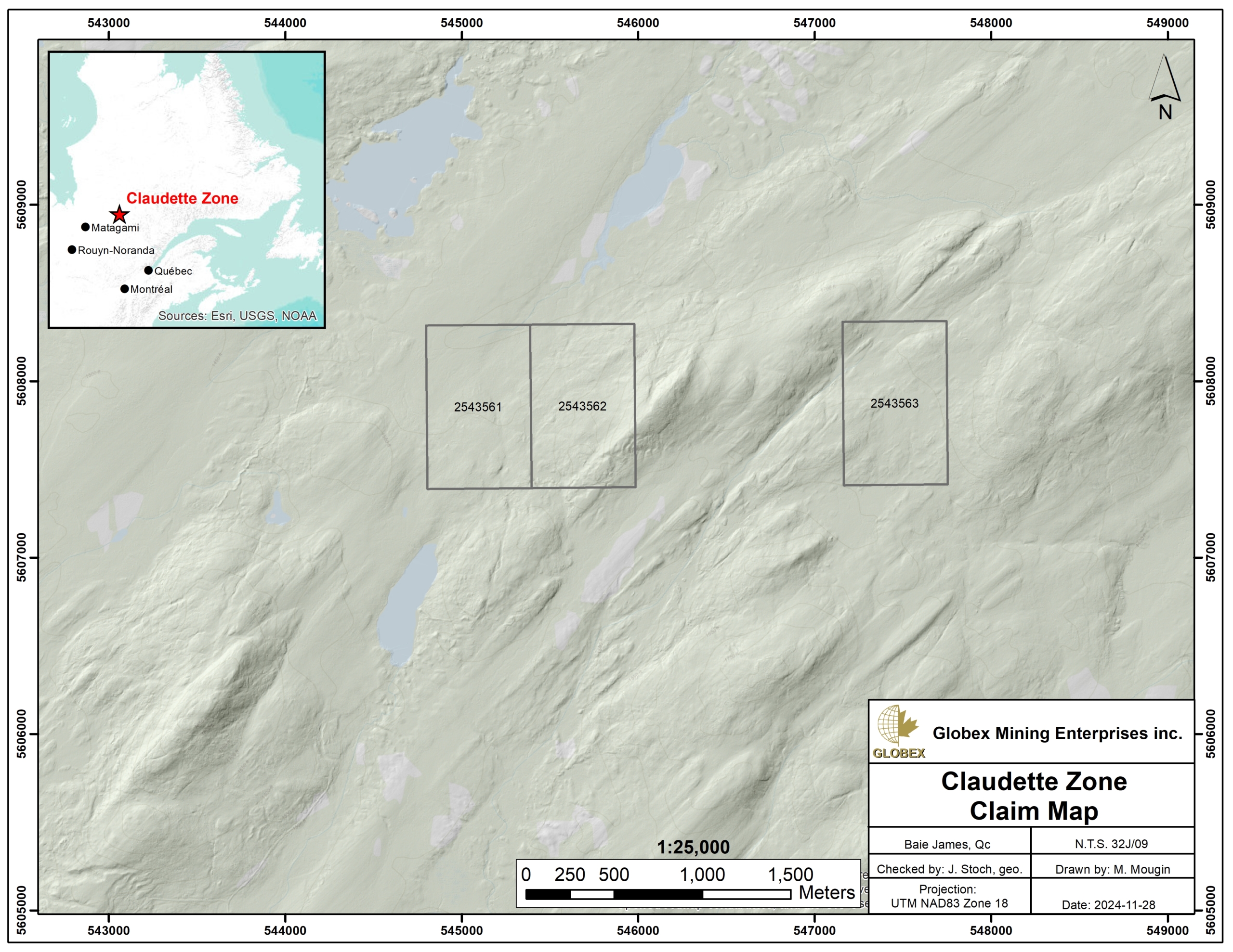Claudette Zone Claim Map_2024-11-28