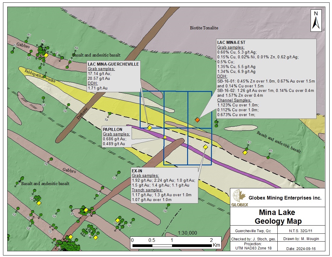 Mina Lake Regional Geology Map_2024-09-16